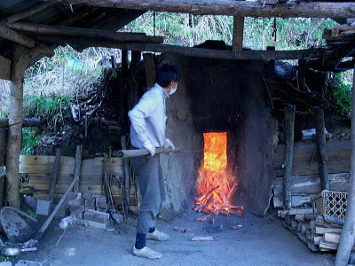 炭焼き