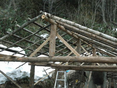 炭焼き小屋