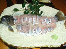 岩魚の刺身