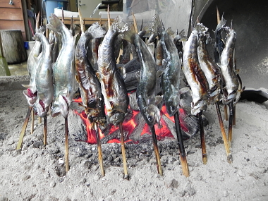 岩魚の塩焼き